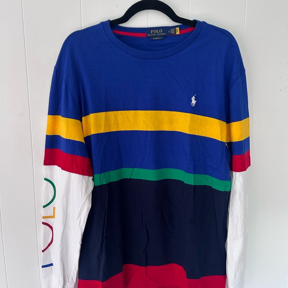 Ralph Lauren Polo Multi Color Strip Shirt